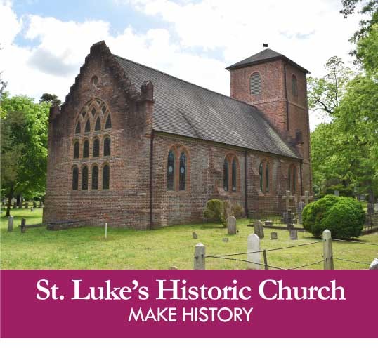 St. Luke's Historic Church - Traditional Wedding Venue in Smithfield, Isle of Wight, Virginia